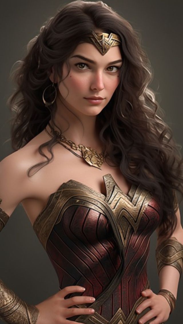 Created by AI: Wonder Woman