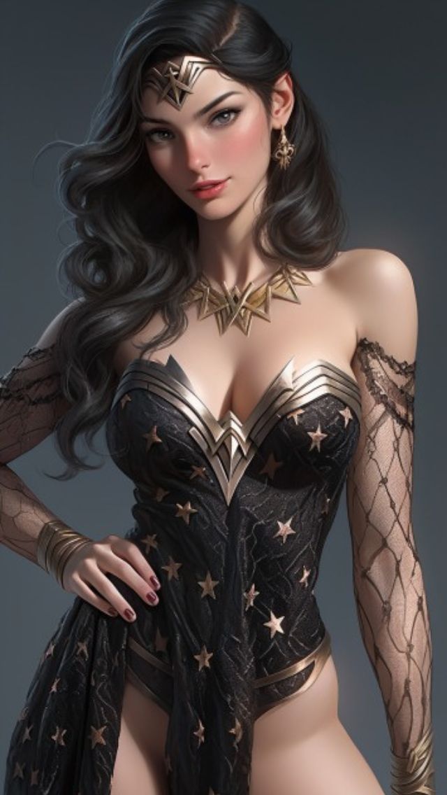 Created by AI: Wonder Woman