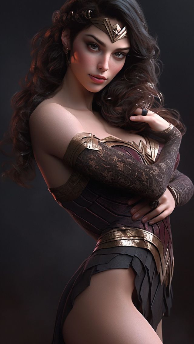 Created by AI: Wonder Woman