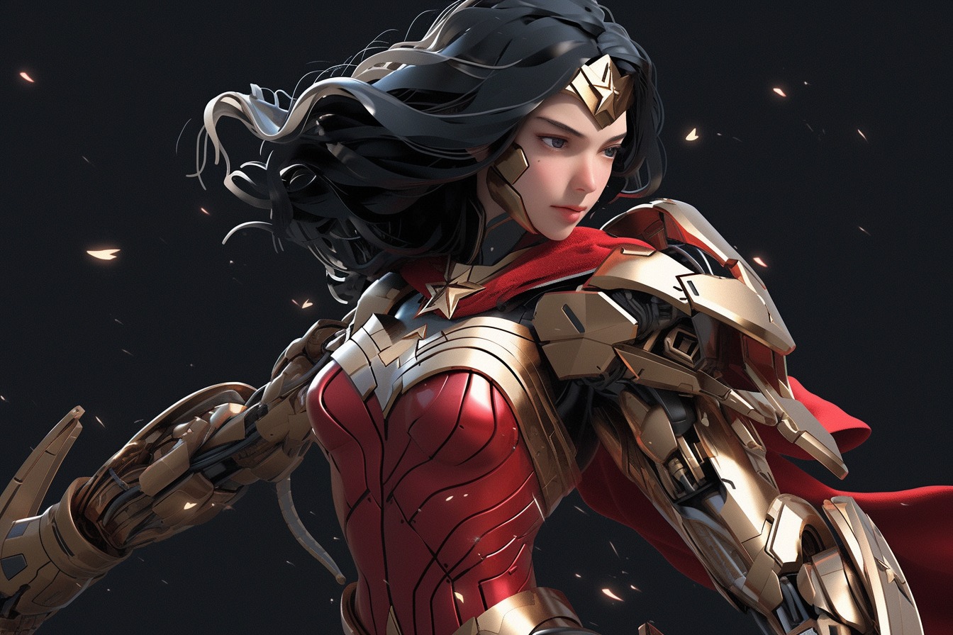 Some wonder woman, If you like my work please follow my page for more Ai art