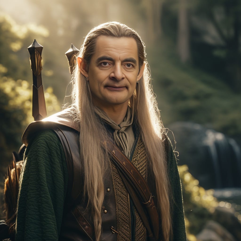 Lords of the Rings...Rowan Atkinson as everyone. - movingworl.com