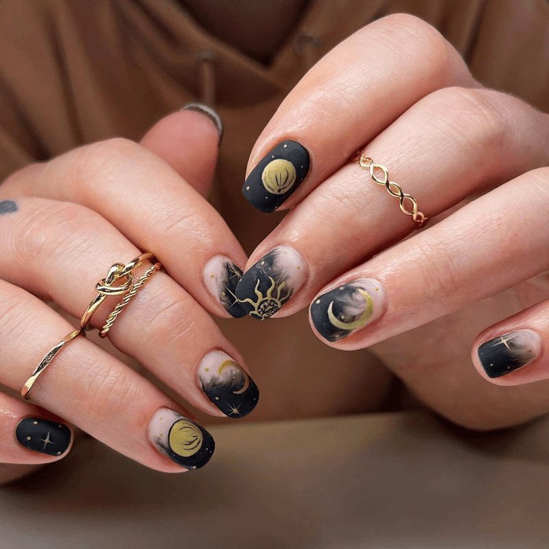 Up your manicure game with these 30 stunning galactic nail art ideas – The Daily Worlds