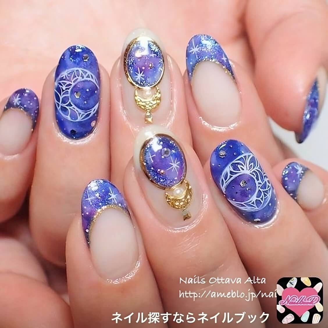 Up your manicure game with these 30 stunning galactic nail art ideas – The Daily Worlds