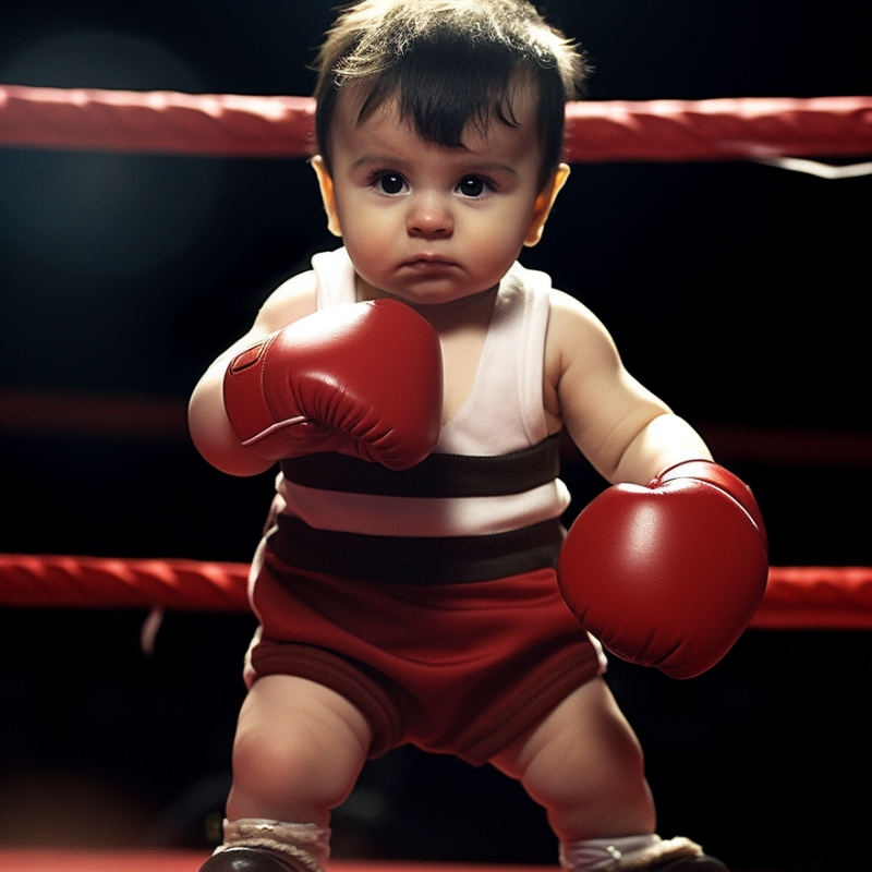 Adorable Boy's Boxing Moves Capture Community's Attention and Excitement - 002 - srody.com