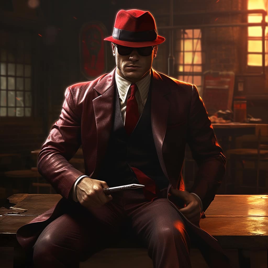 Marvel and DC characters as 1930’s gangsters/ in the style of Noir - movingworl.com