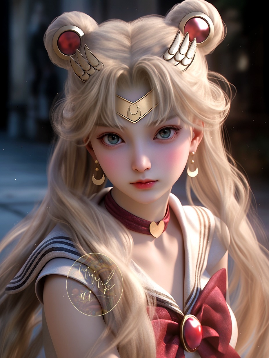 Sailor Moon characters version 2. Hope you'll like this AI version. - movingworl.com