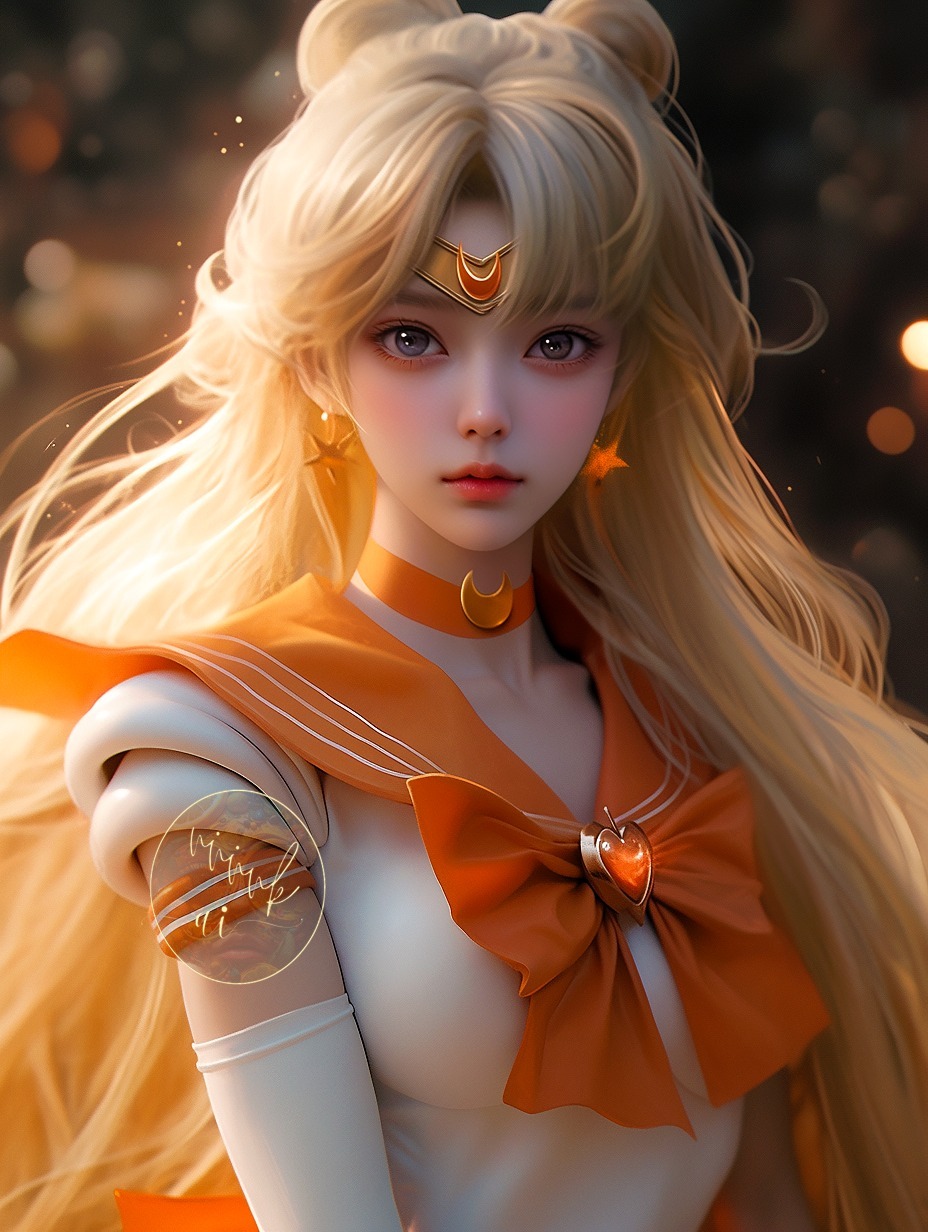 Sailor Moon characters version 2. Hope you'll like this AI version. - movingworl.com