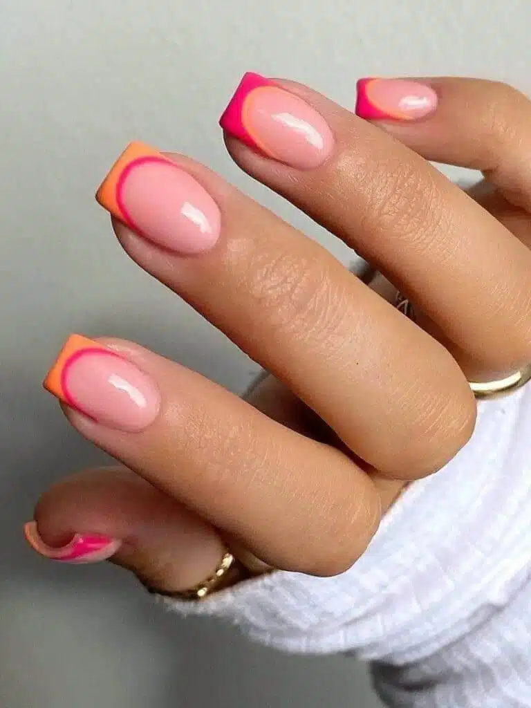 27 Captivating Pink French Tips Nails Every Girl Should Try - 201