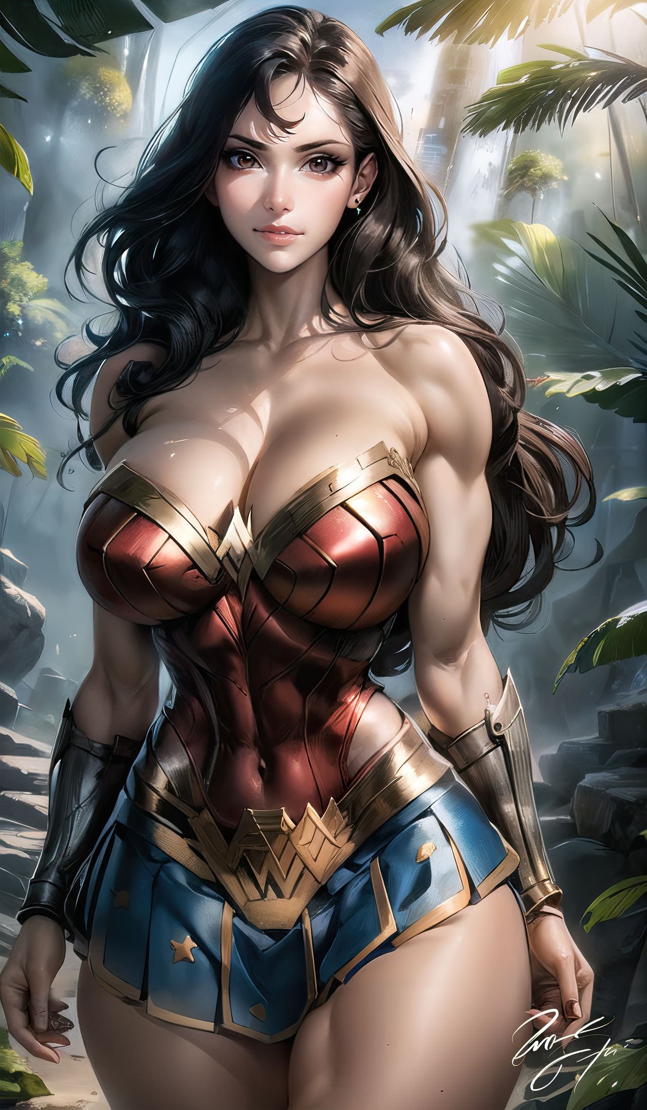 Awe-Inspiring Amazon: Wonder Woman's Essence