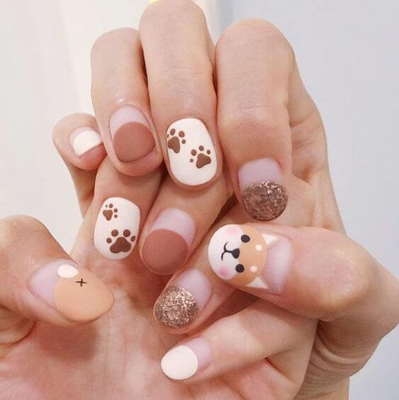 32 Cute Nail Art Ideas That You Can Rock With Your Kids - 257