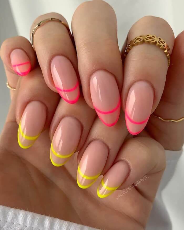 20+ Bright Yellow Nail Designs To Shine Like A Diamond - 159