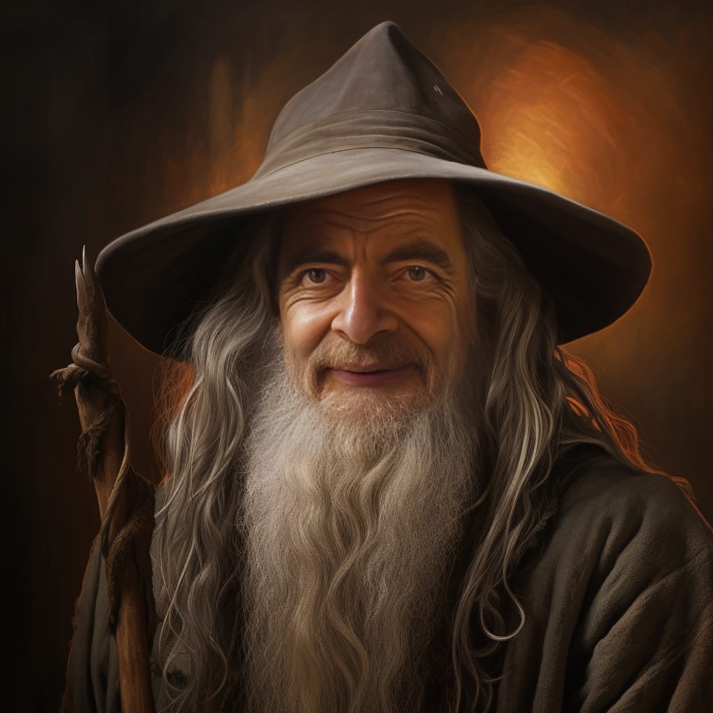 Lords of the Rings...Rowan Atkinson as everyone. - movingworl.com
