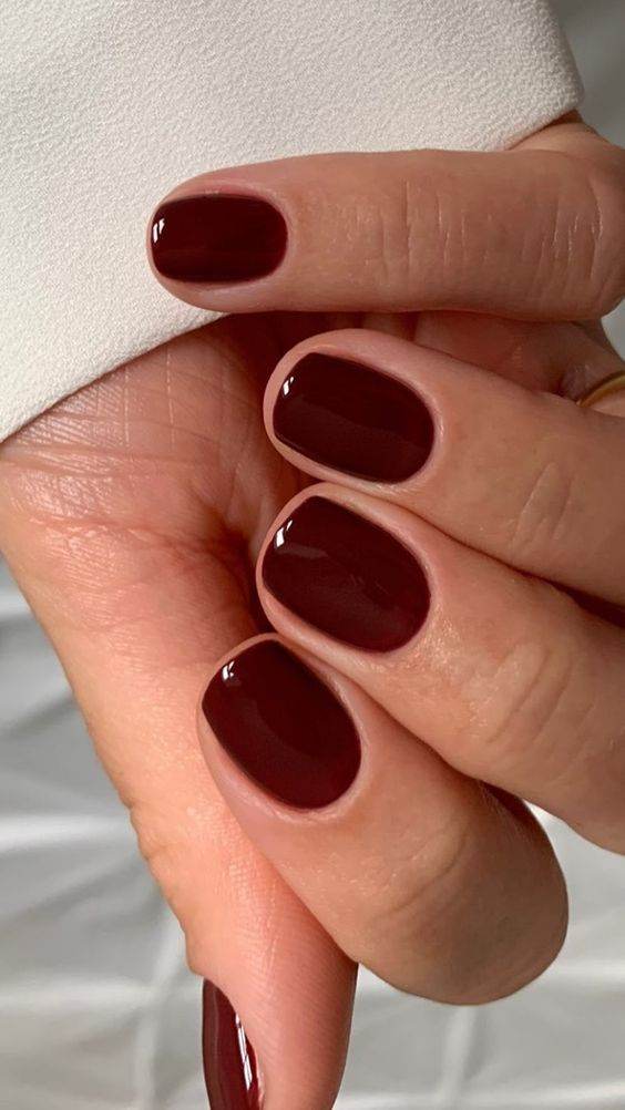 Matte Short Nails